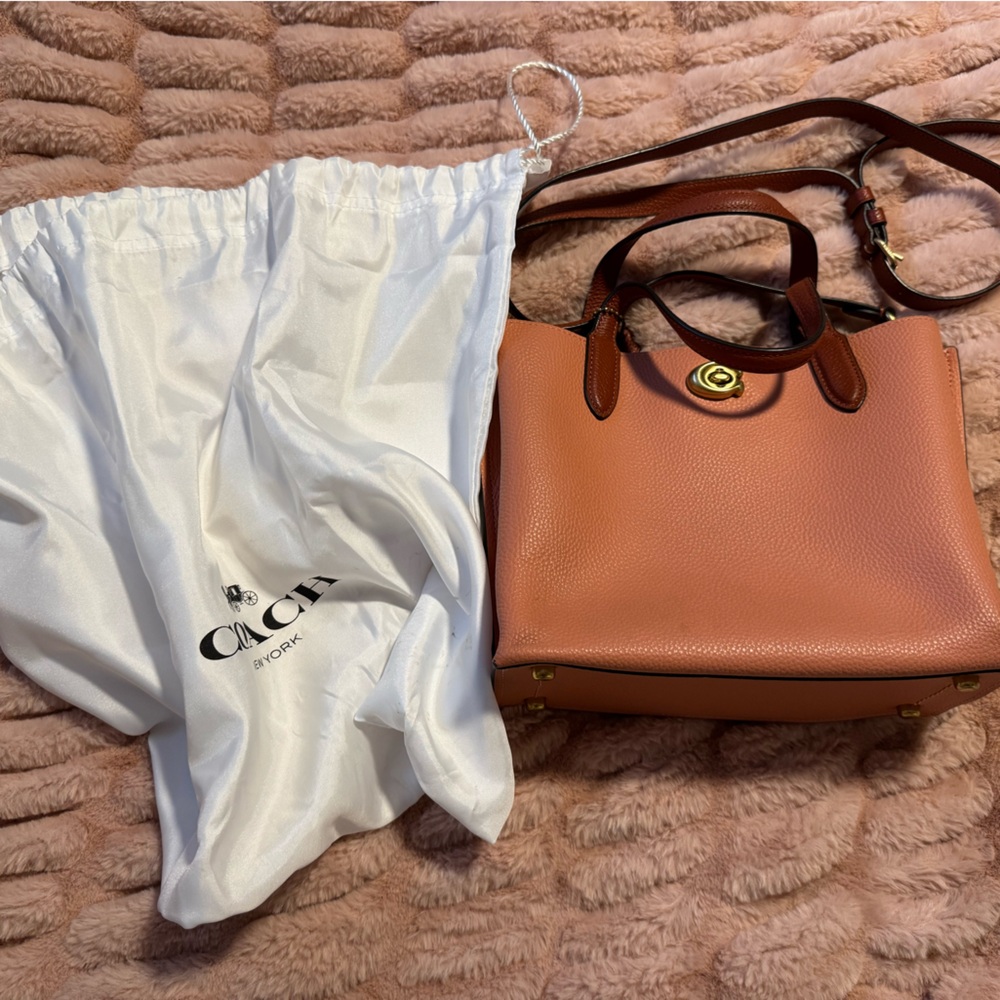 Coach Willow Tote 24 In Colorblock Crossbody Bag
